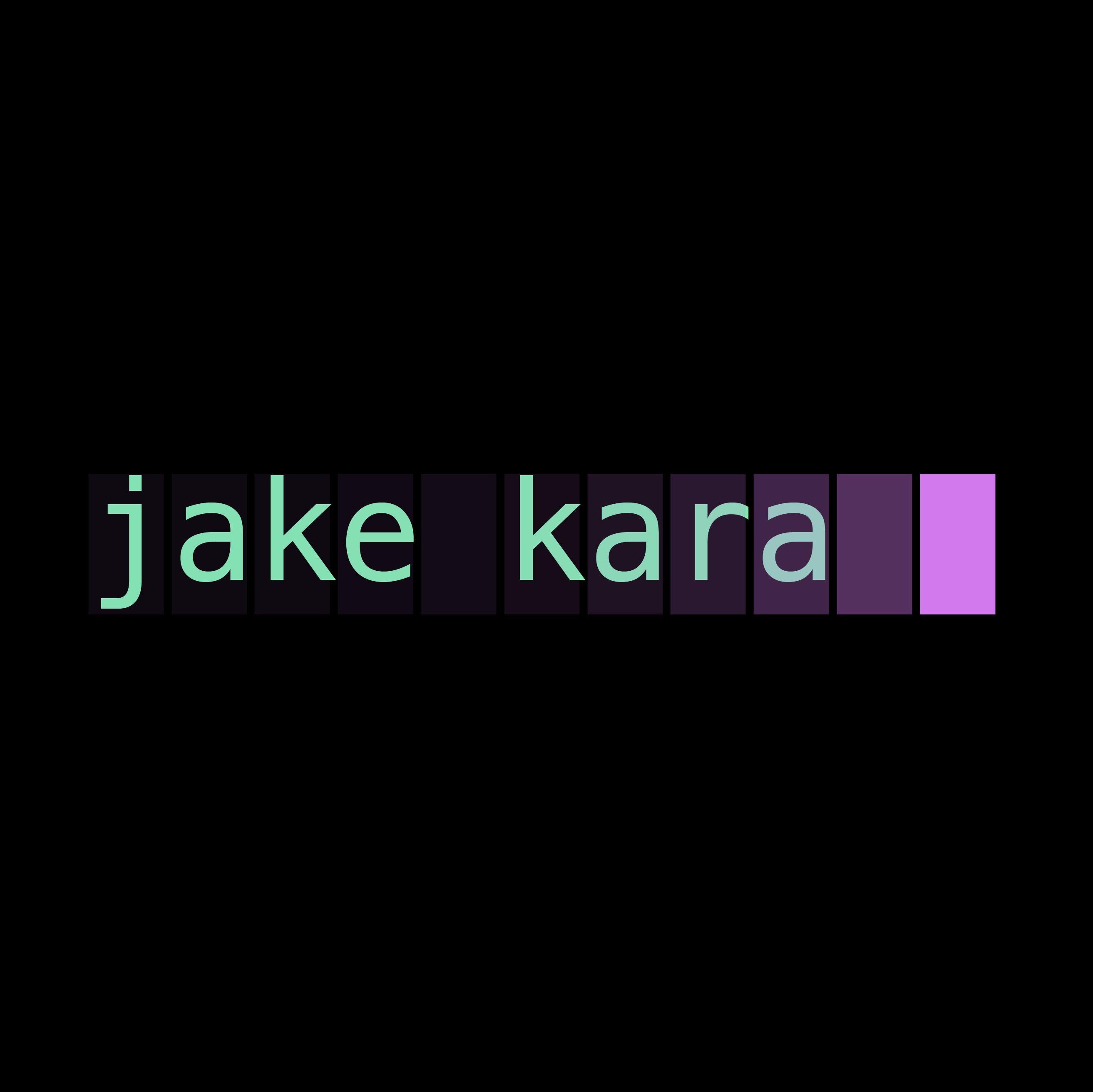 blog root Jake Kara, Software Engineer